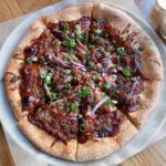 All Smoke, No Mirrors BBQ Pizza.
